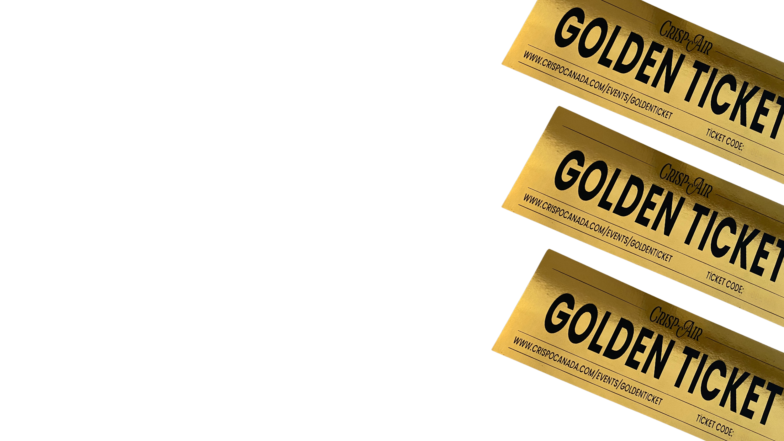 Golden Ticket — CRISPO CANADA